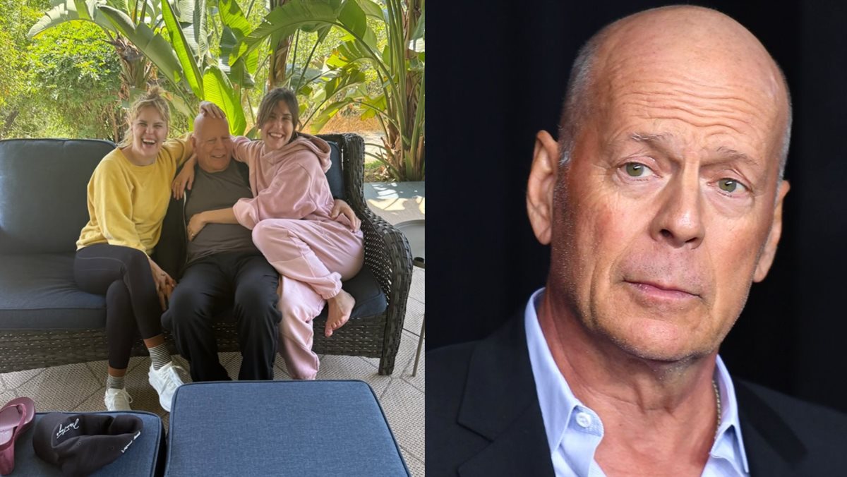 بروس ويليس وأحدث ظهور له مع بناته