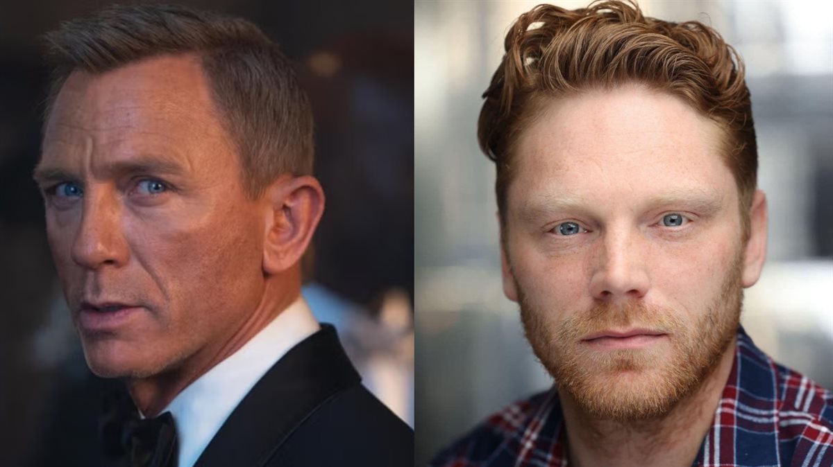 الممثل سكوت روز مارش و دانيال كريج بطل سلسلة أفلام James Bond