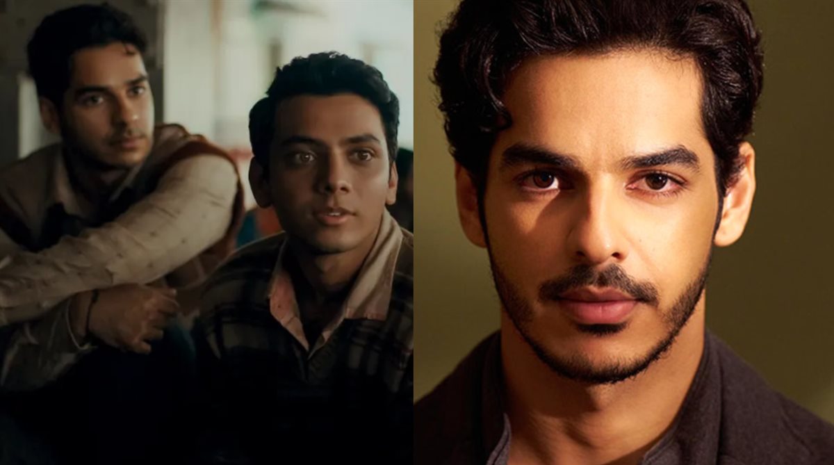 إشان خاتار بطل فيلم Homebound وصورته في مشهد من الفيلم