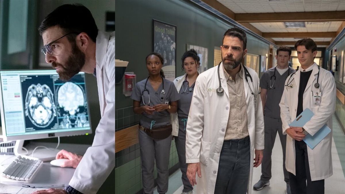 الممثل زاكري كوينتو في المسلسل الجديد 2 Brilliant Minds