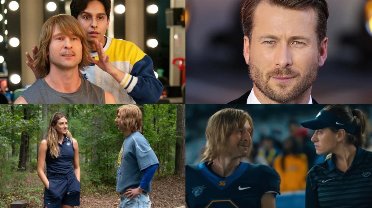 الممثل الأمريكي جلين باول في مسلسله الجديد Chad Powers