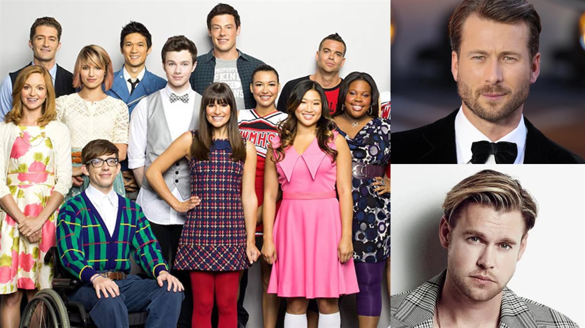 الممثلين جلين باول و كورد اوفرستريت ومسلسل Glee