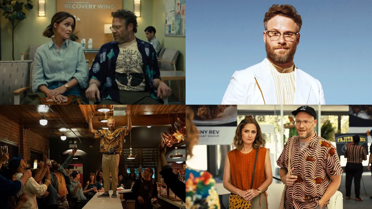 الممثل سيث روجن في مسلسل Platonic