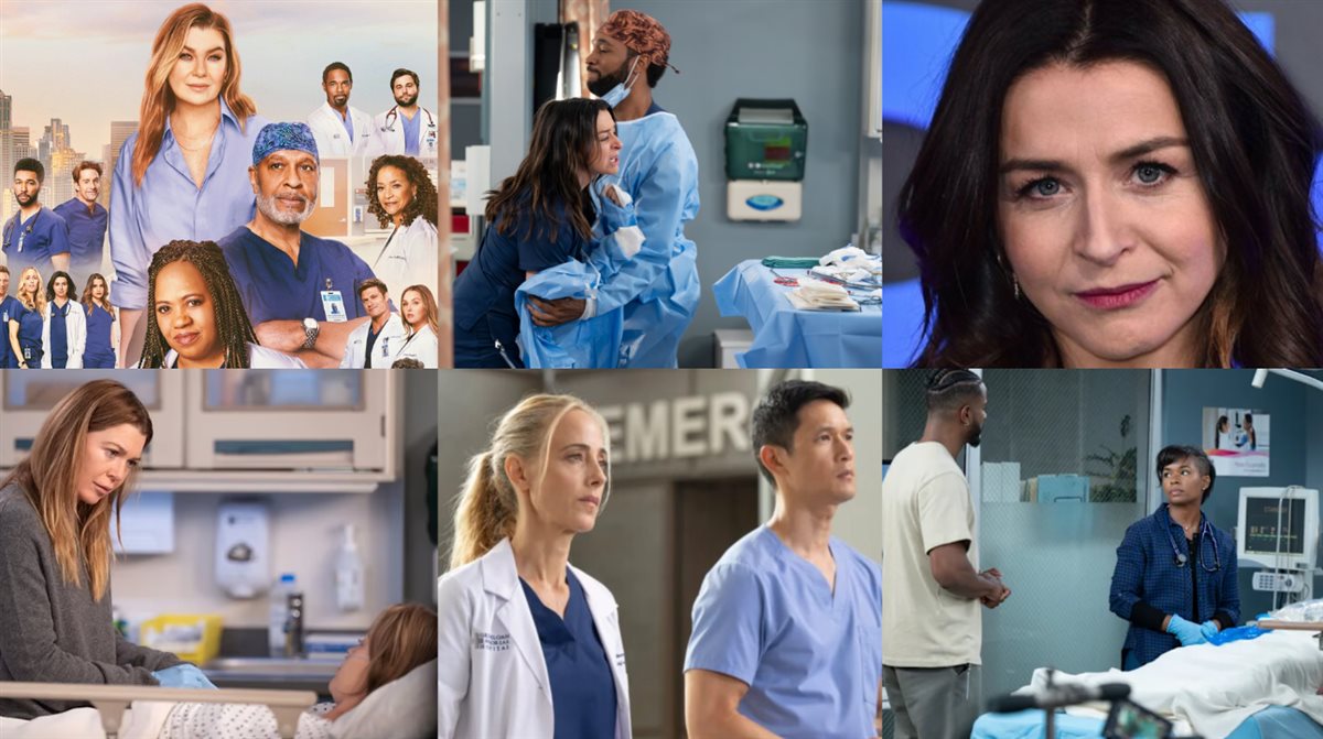 الممثلة العالمية كاترينا سكورسون ومشاهد من مسلسلها الجديد 22 Grey's Anatomy