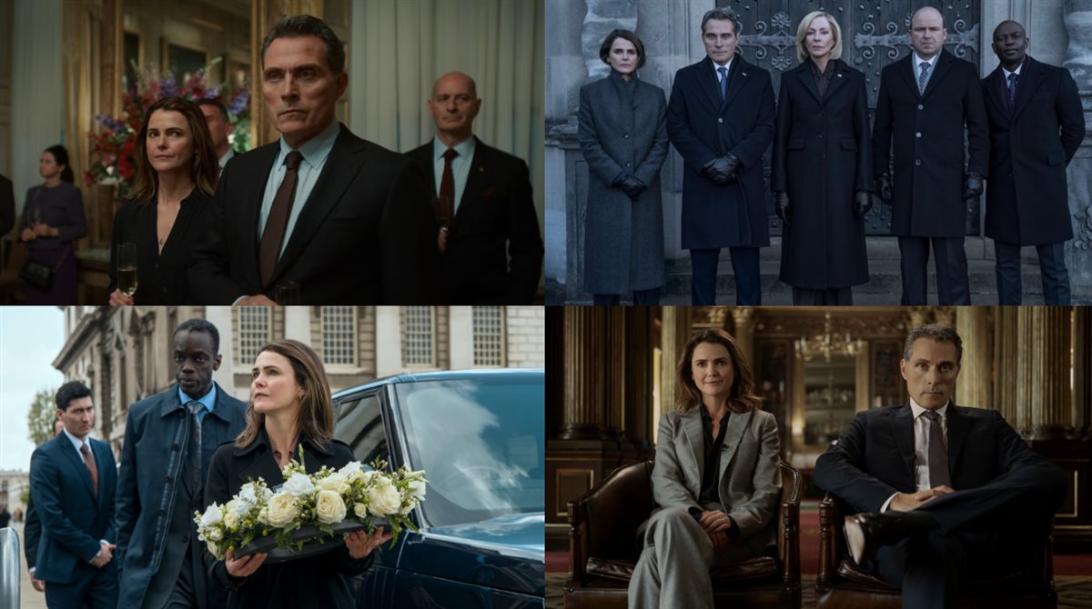 كيري راسل و روفوس سيويل في المسلسل العالمي الجديد 3 The Diplomat