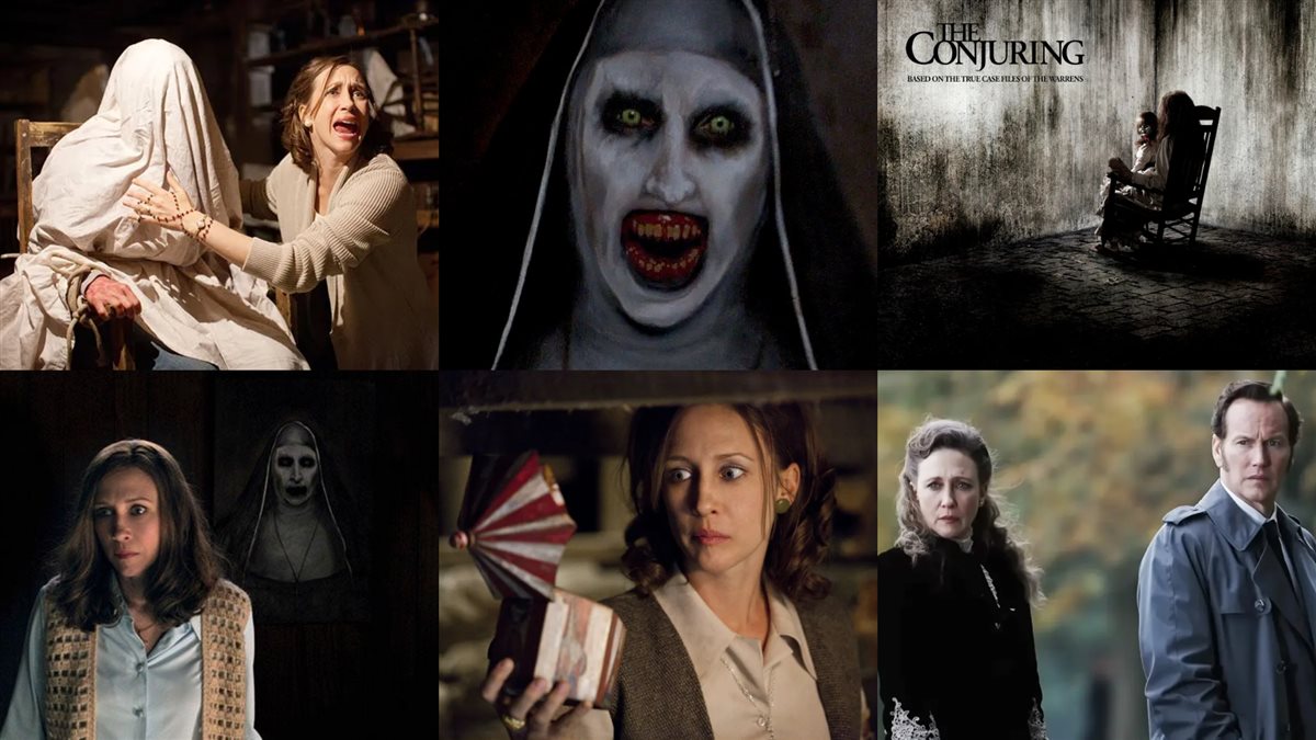 مشاهد من سلسلة أفلام الرعب The Conjuring