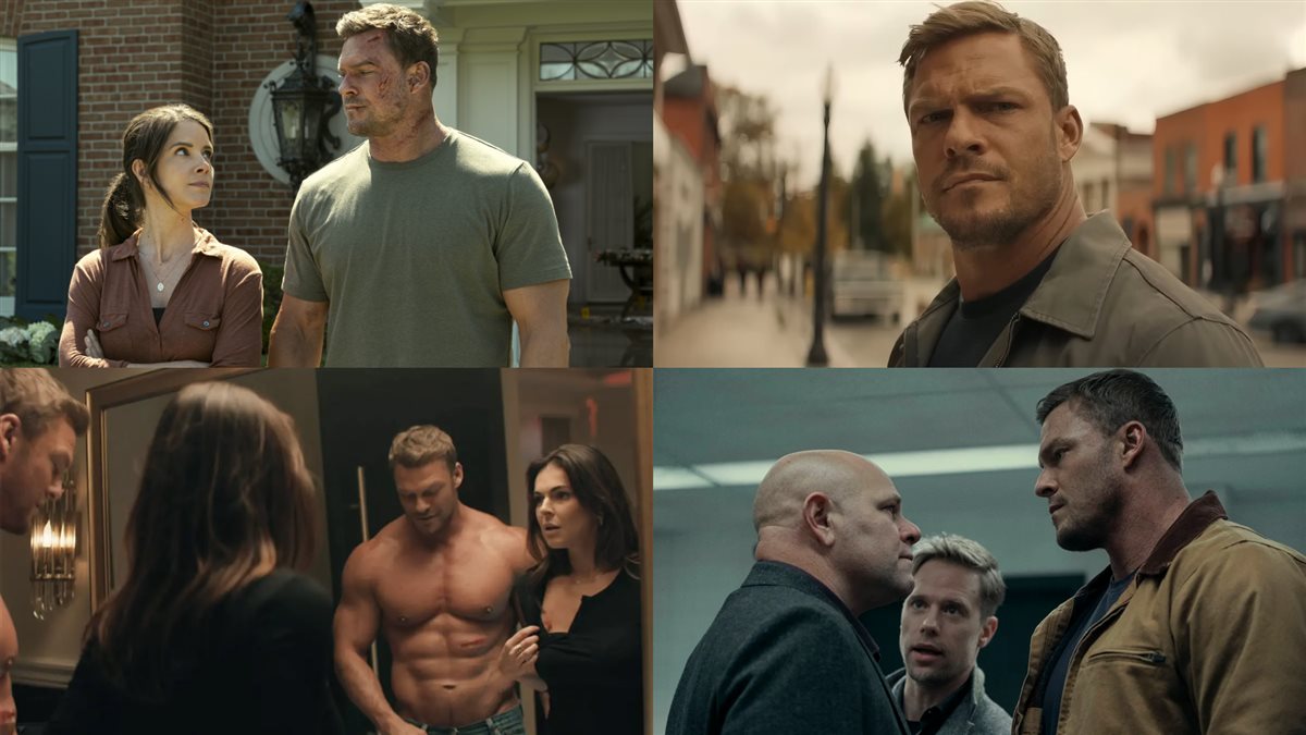 آلان ريتشسون في مسلسله الشهير Reacher