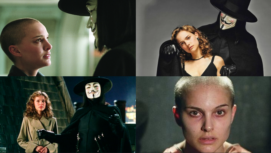ناتالي بورتمان في الفيلم العالمي الشهير V for Vendetta المقرر تحويله إلى مسلسل جديد