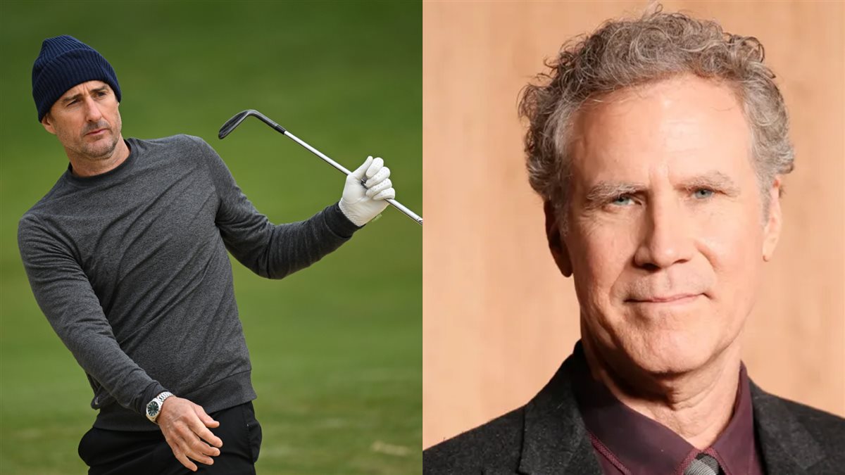 الممثل ويل فيرل و لوك ويلسن في مسلسلهما الجديد Golf
