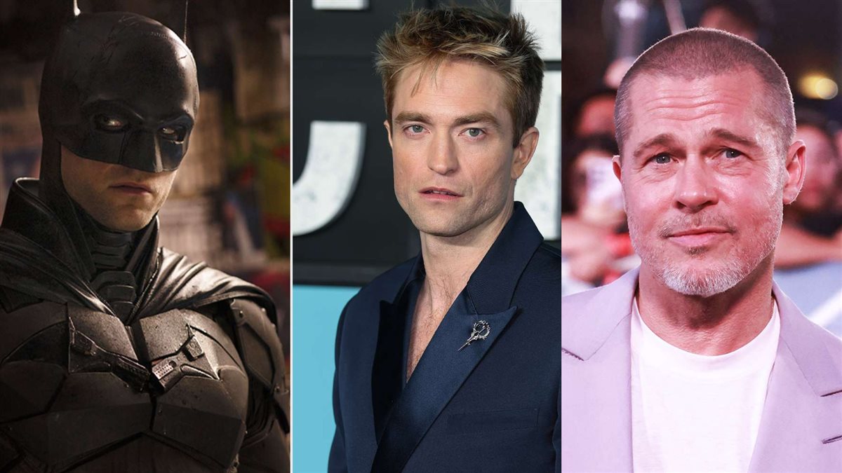 براد بيت و روبرت باتينسون بطل أفلام The Batman في شخصية الرجل الوطواط الخارق باتمان