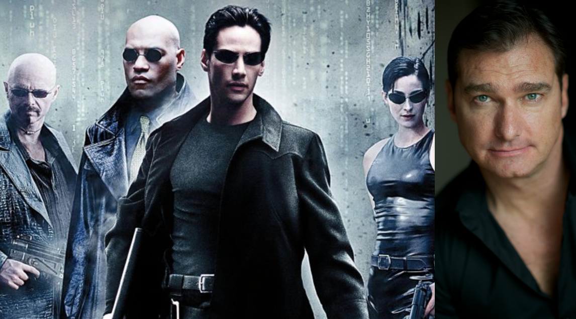 مارتن جريلز بطل الفيلم الأمريكي الشهير The Matrix وصورة الفيلم