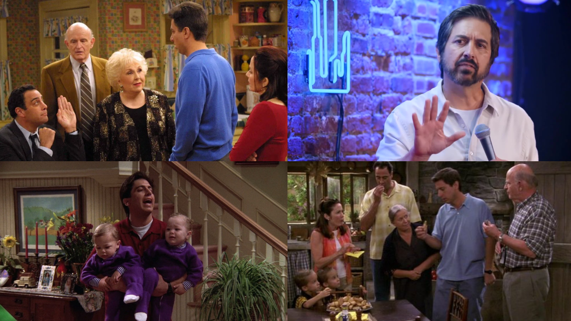 راي رومانو بطل المسلسل الأمريكي Everybody Loves Raymond وصوره في المسلسل