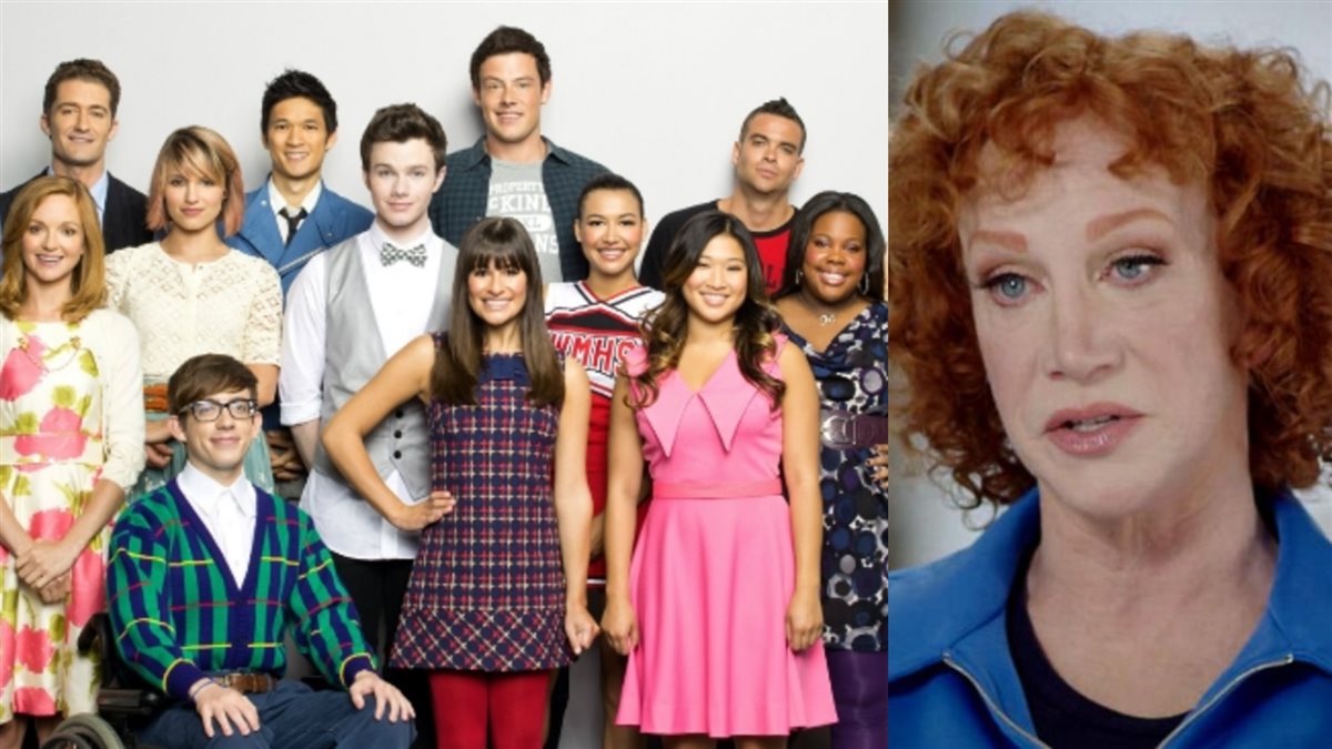 الممثلة الأمريكية كاثي جريفن بطلة مسلسل Glee