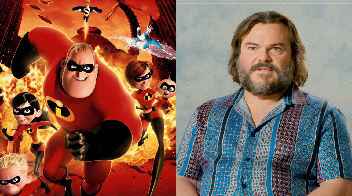 جاك بلاك وصورة فيلم الرسوم المتحركة The Incredibles