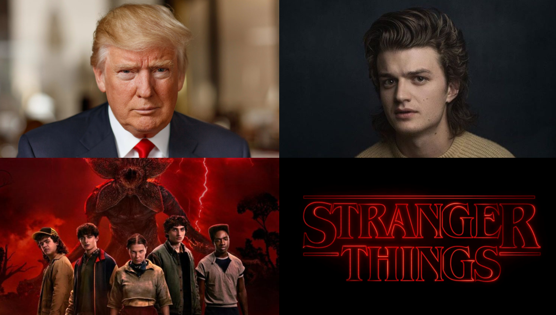 جو كيري و دونالد ترامب ومسلسل Stranger Things&nbsp;