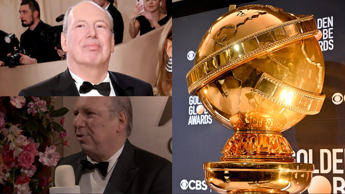 الموسيقار الألماني العالمي هانز زيمر في حفل جولدن جلوب 2026