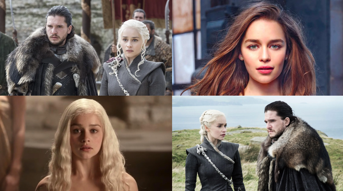 إميليا كلارك وصور مشاهدها في مسلسل Game Of Thrones