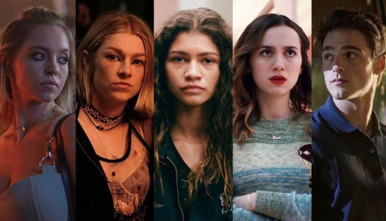 أبطال المسلسل الأمريكي الجديد Euphoria 3