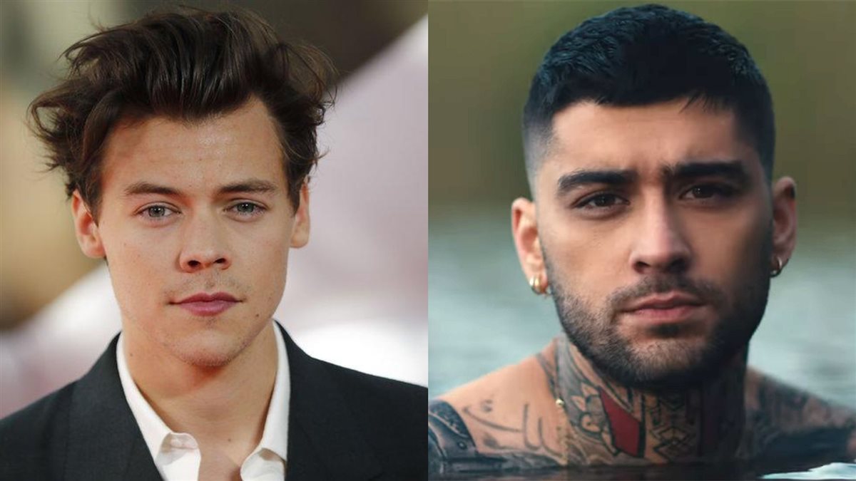 زين مالك و هاري ستايلز الأعضاء السابقين لفرقة One Direction