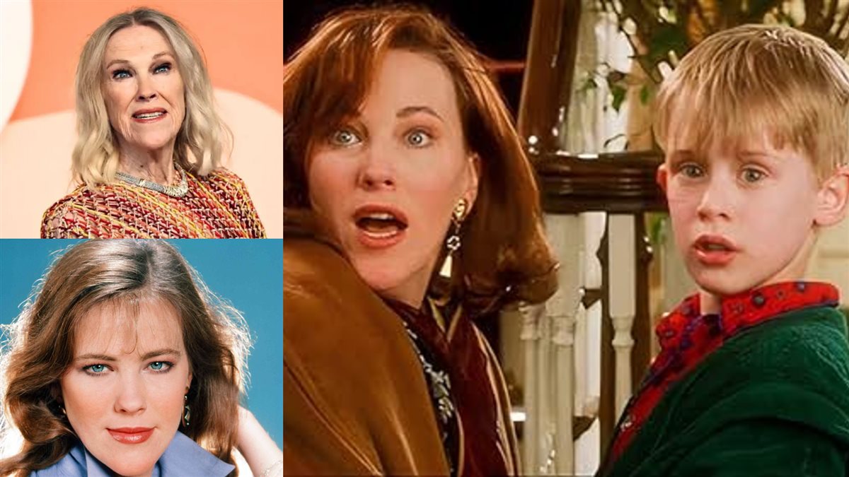 كاثرين أوهارا وصورتها في فيلم Home Alone وفي شبابها