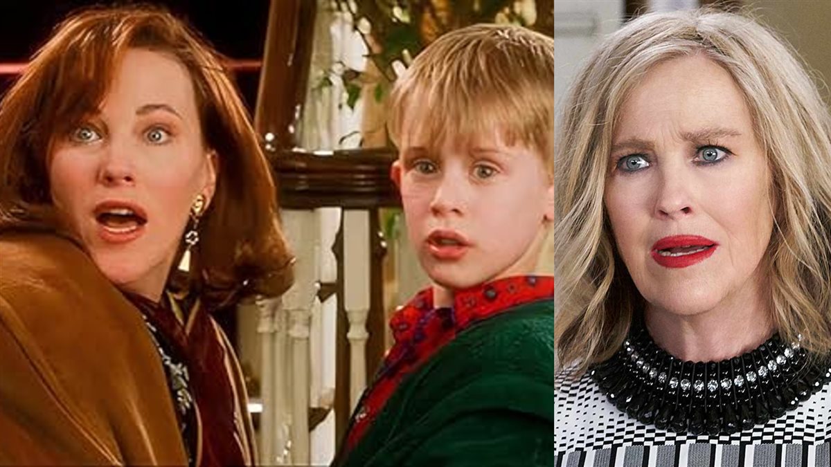 الممثلة الراحلة كاثرين أوهارا في كبرها وصورتها في أفلام Home Alone