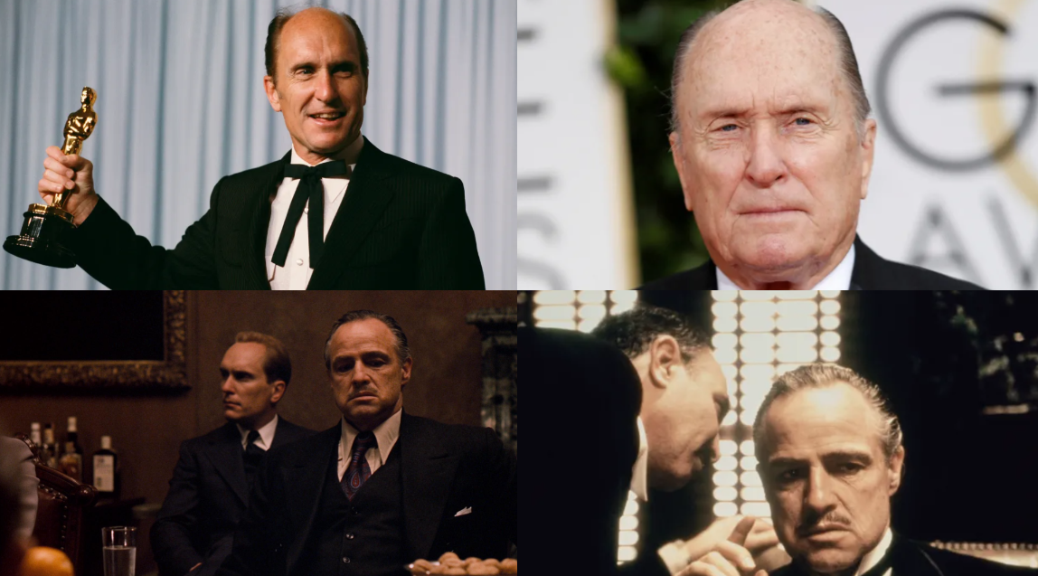 الممثل الأمريكي الراحل روبرت دوفال ومشاهده في فيلم The Godfather