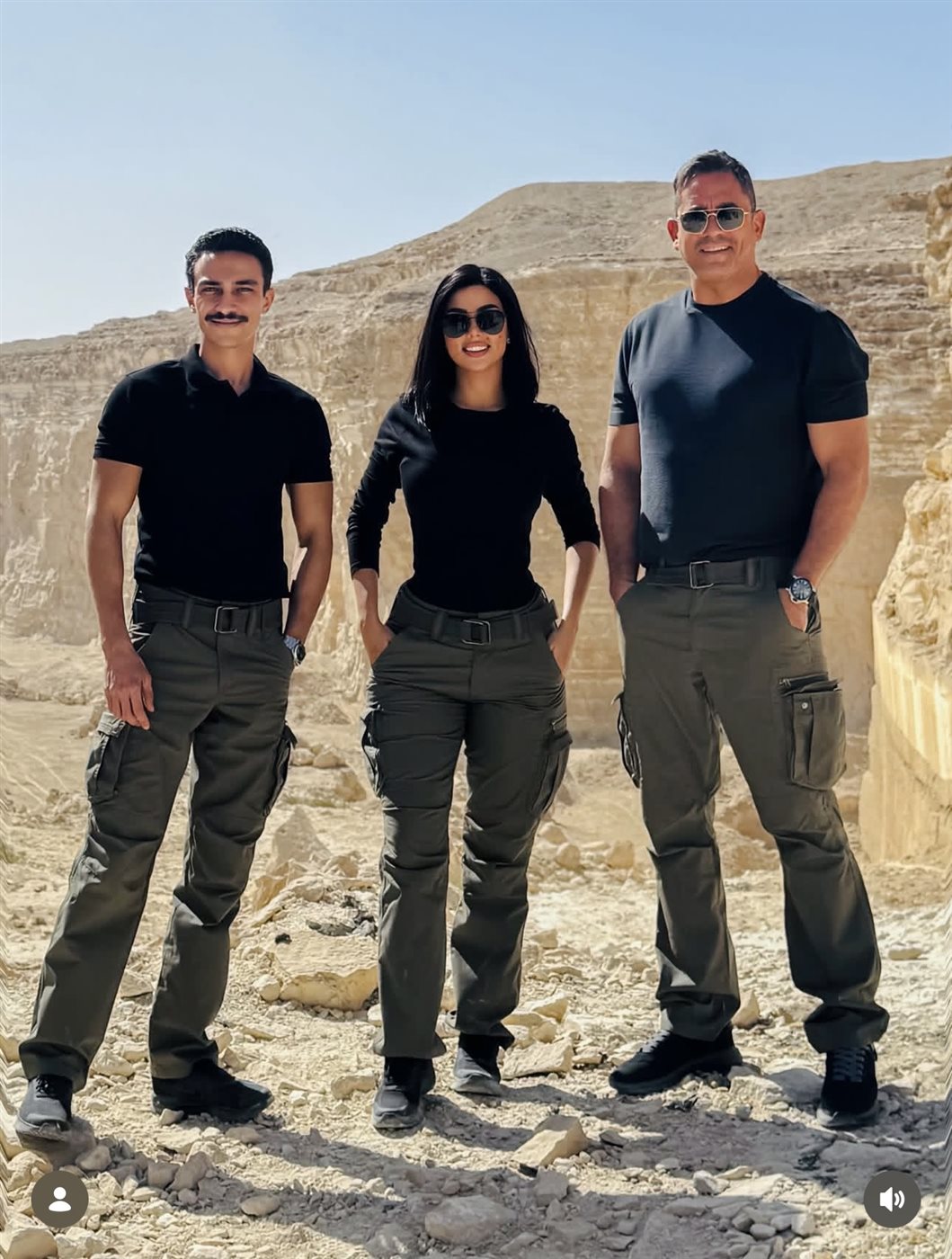 كارولين عزمي تشارك جمهورها صورًا من كواليس مسلسل 