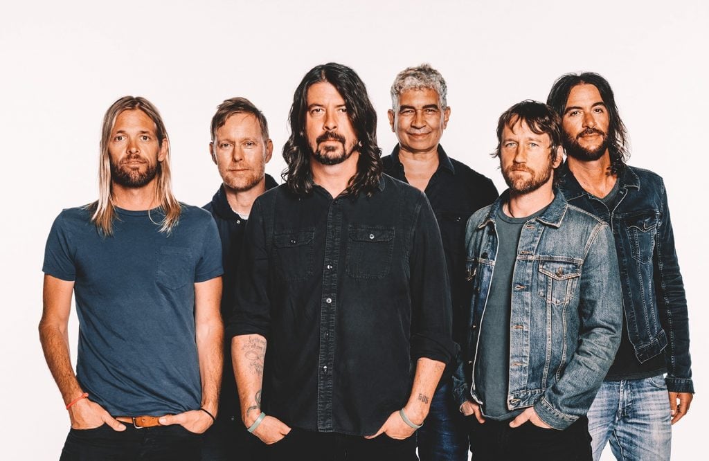 الفرقة الغنائية الأمريكية Foo Fighters&nbsp;