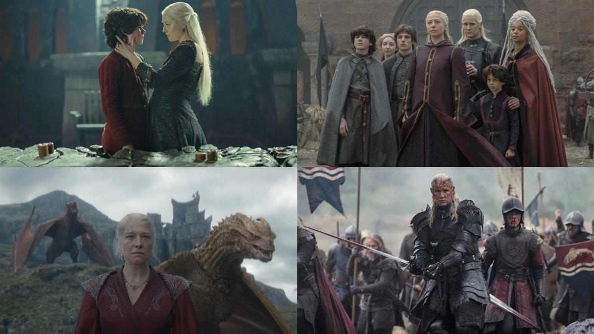 مشاهد من المسلسل العالمي الجديد 3 House of the Dragon