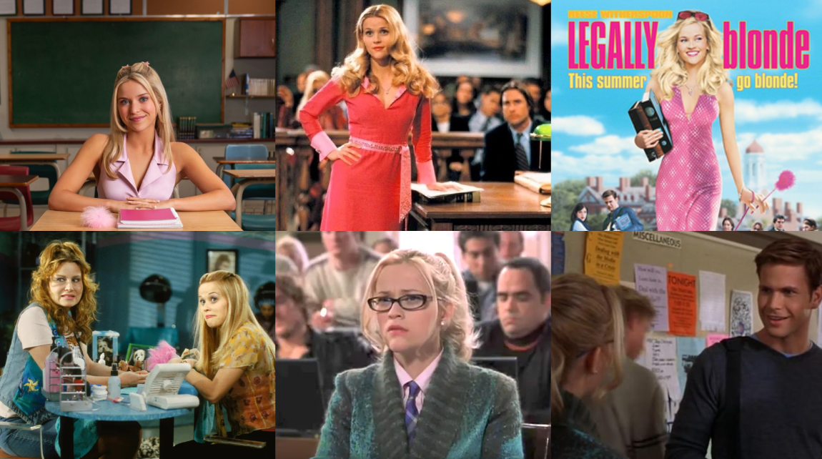 الممثلة ليكسي مينيتري بطلة مسلسل Elle و ريس ويذرسبون في فيلم Legally Blonde