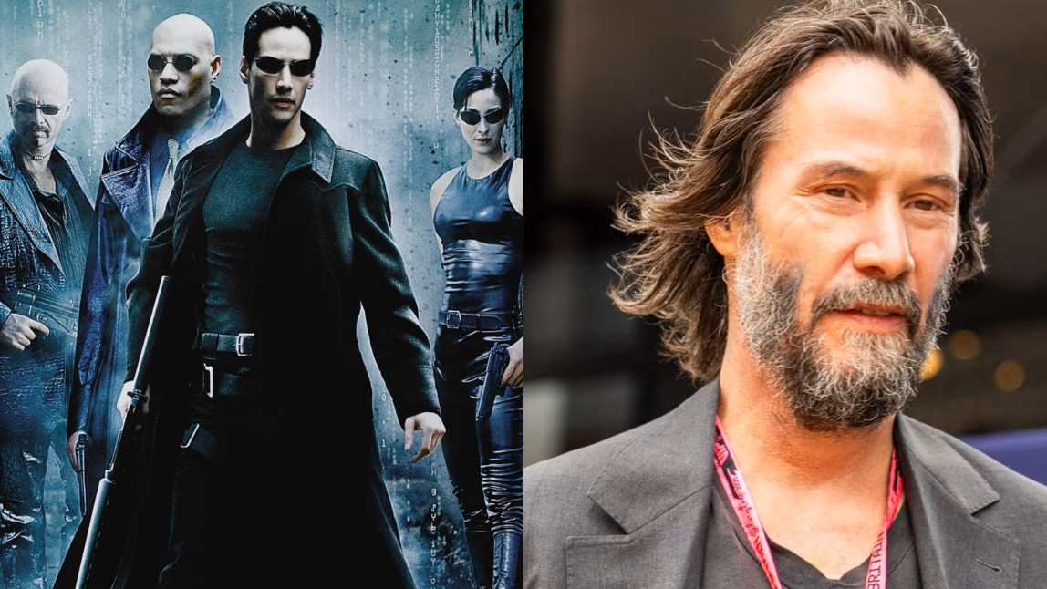 كيانو ريفز وصورته في سلسلة أفلام The Matrix