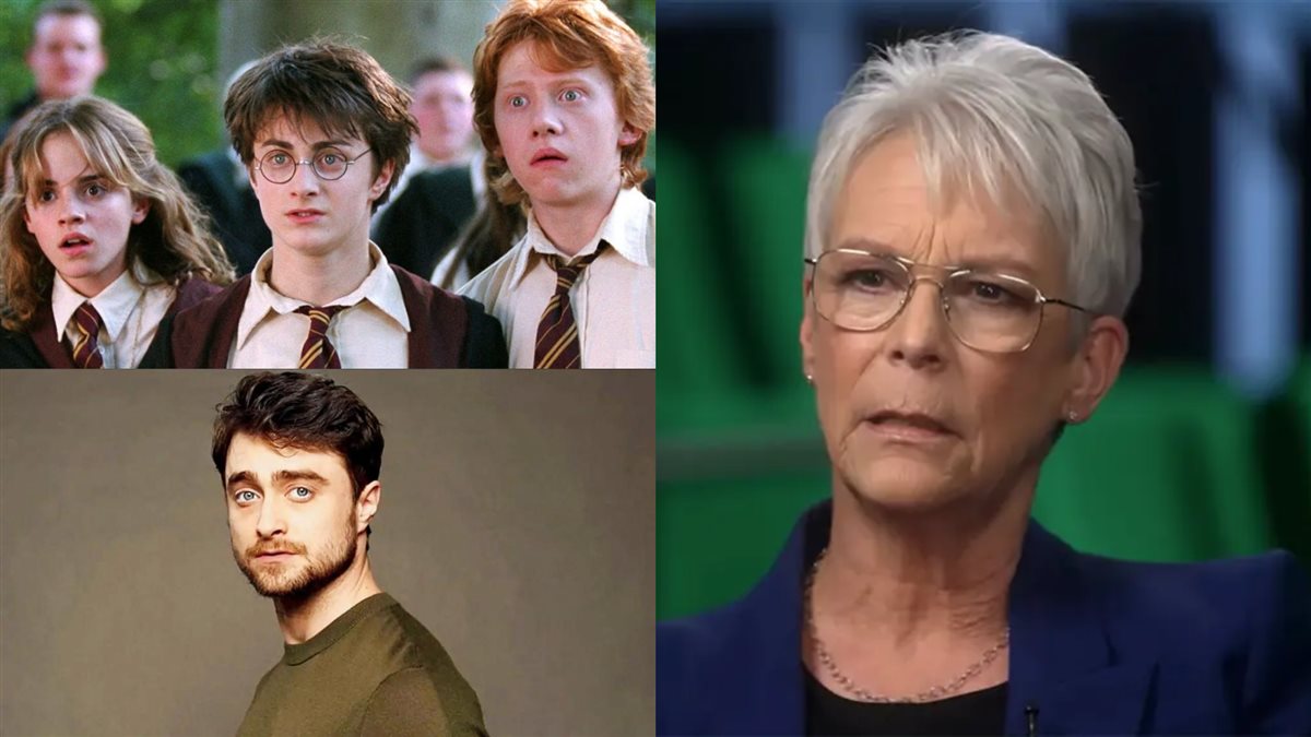 جيمي لي كرتيس و دانيال رادكليف وفيلم Harry Potter&nbsp;