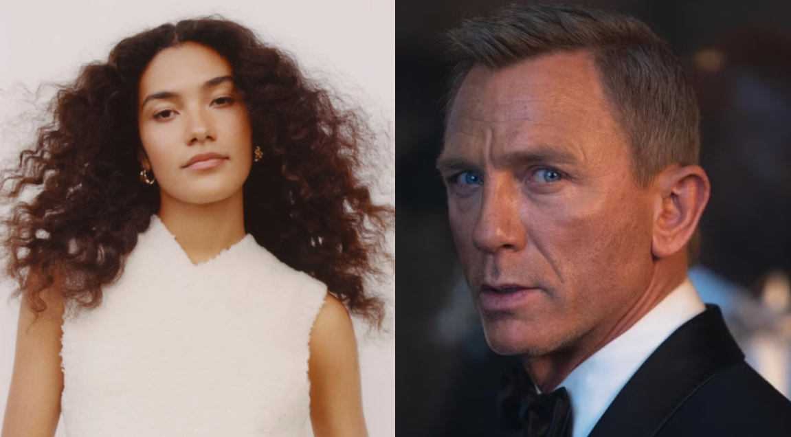 دانيال كريج البطل السابق لسلسلة James Bond والمطربة أوليفيا دين