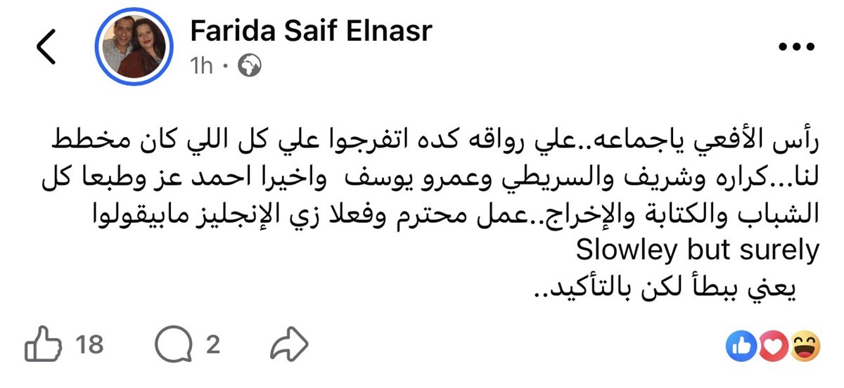 فريدة سيف النصر تشيد بمسلسل رأس الأفعى: عمل محترم وأحداثه تكشف المخطط تدريجيًا