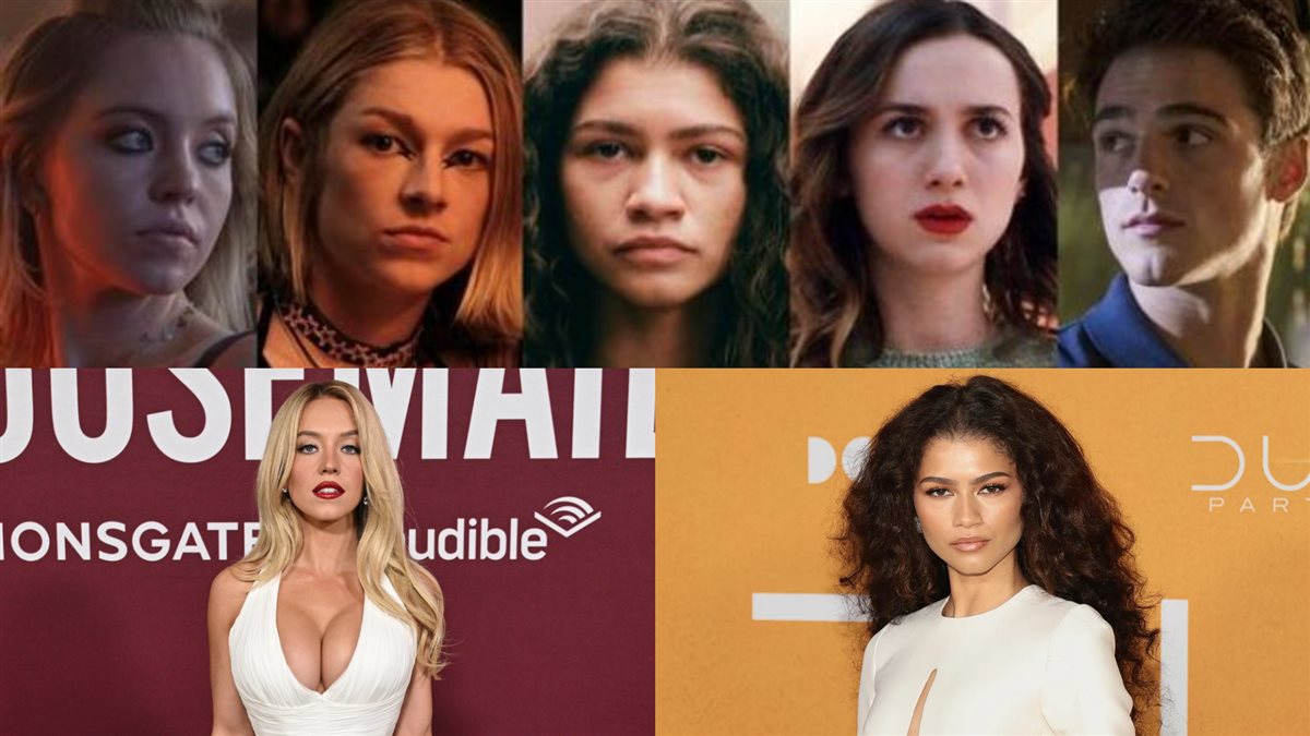 زيندايا و سيدني سويني ومشاهدهم في مسلسل Euphoria