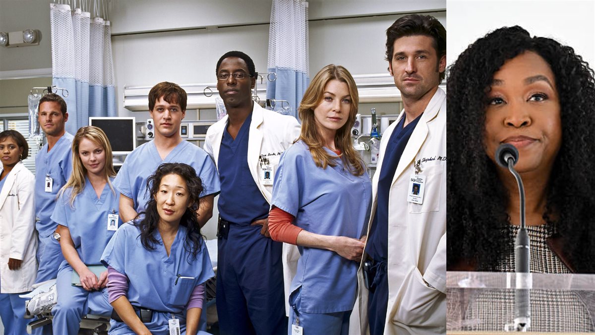 شوندا رايمز مؤلفة ومخرجة المسلسل الأمريكي Grey's Anatomy وأبطاله فيه
