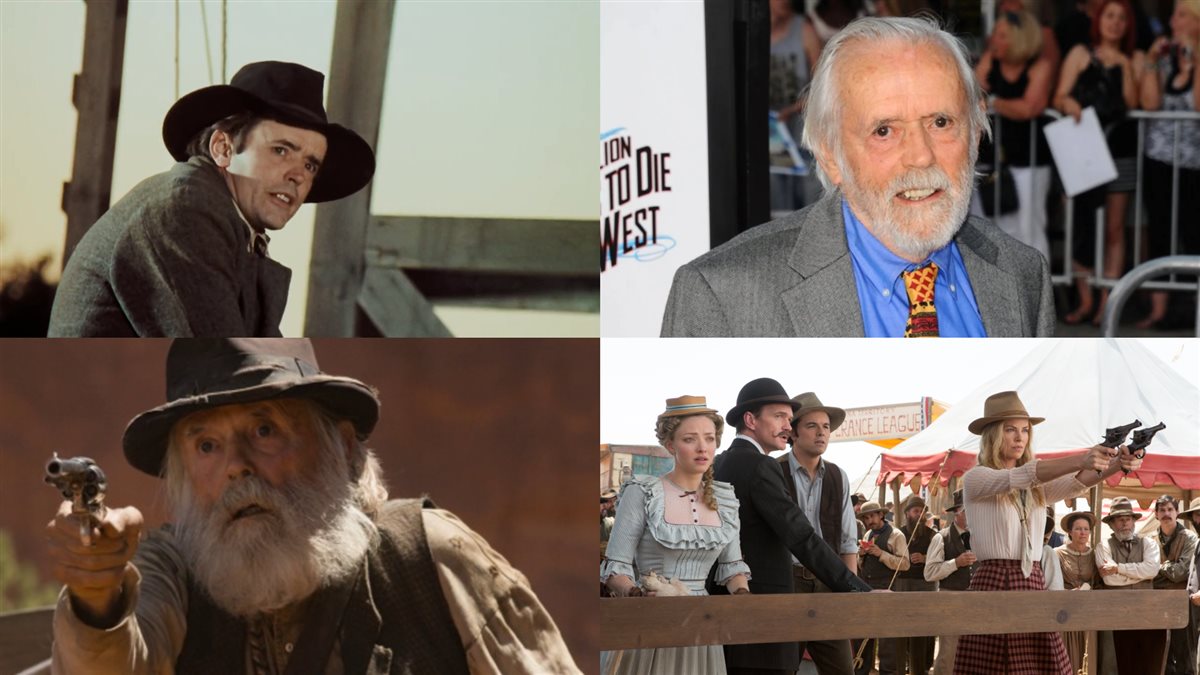 الممثل الأمريكي مات كلارك في شبابه وكبره ومشاهده في فيلم A Million Ways to Die in the West