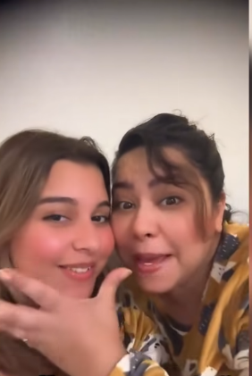 شيرين عبد الوهاب وابنتها
