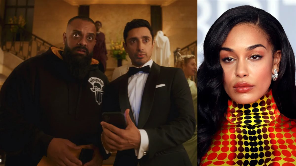 المطربة جورجا سميث والممثل ريز أحمد في مسلسل Bait
