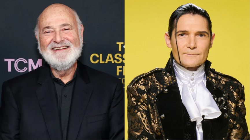 الممثل كوري فيلدمان والمخرج روب راينر