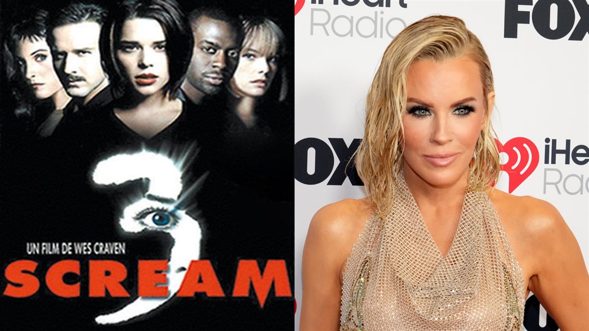 جيني مكارثي بطلة فيلم Scream 3 وصورة أفيش الفيلم