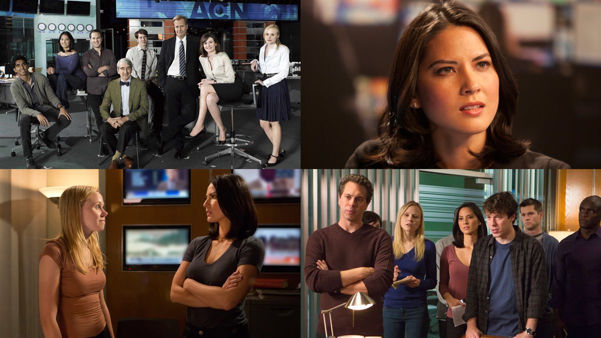 أوليفيا مون ومشاهدها في مسلسل The Newsroom