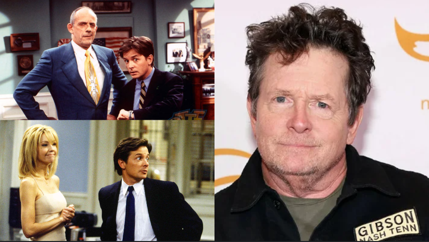 مايكل جي فوكس ومشاهده في مسلسل Spin City