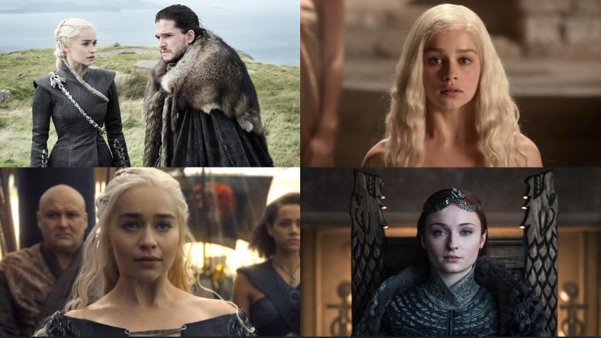 مشاهد من المسلسل العالمي الشهير Game of Thrones