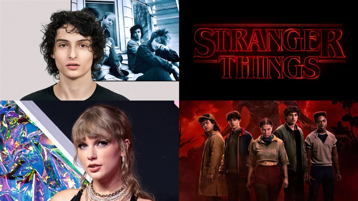 فين وولفهارد و تايلور سويفت وصورته في مسلسل Stranger Things