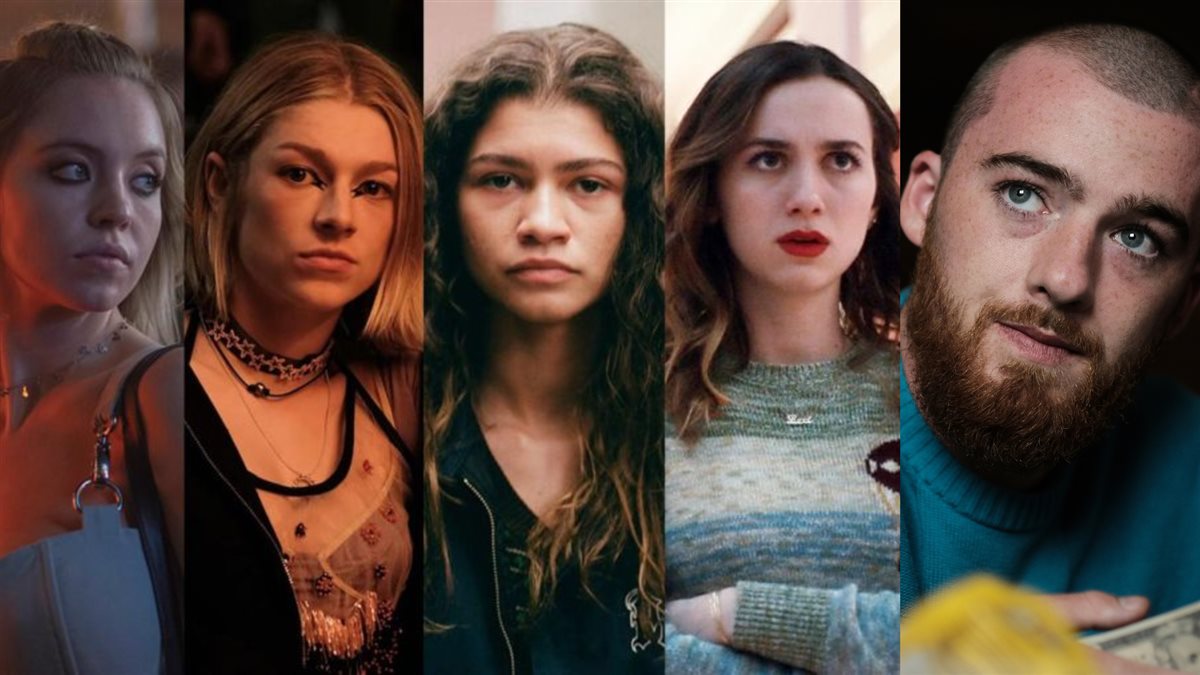 أنجوس كلاود في شخصية فيزكو بمسلسل Euphoria وأبطاله