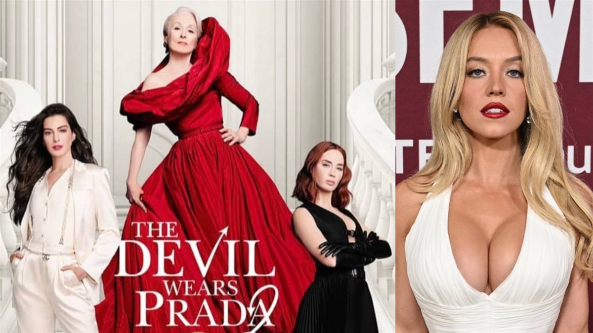 سيدني سويني وصورة أفيش فيلم The Devil Wears Prada 2