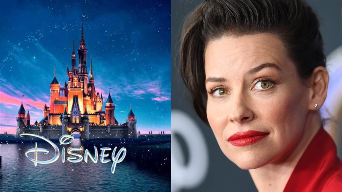 إيفانجلين ليلي وشعار شركة Disney