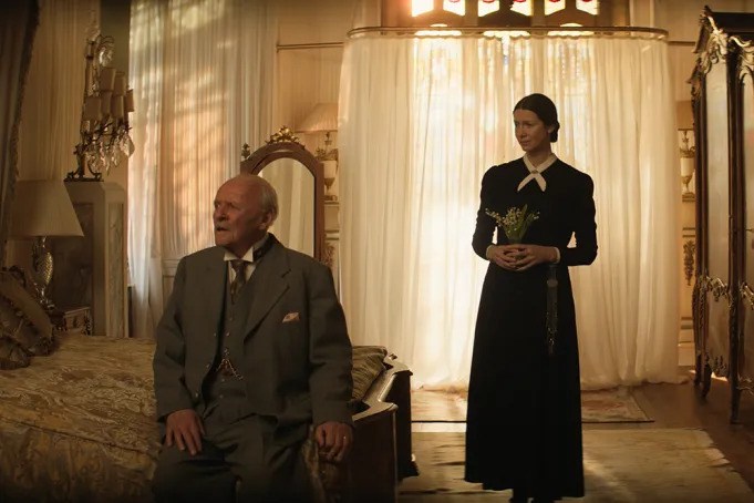أنتوني هوبكنز و كاترينا بالف في الفيلم الجديد The Housekeeper