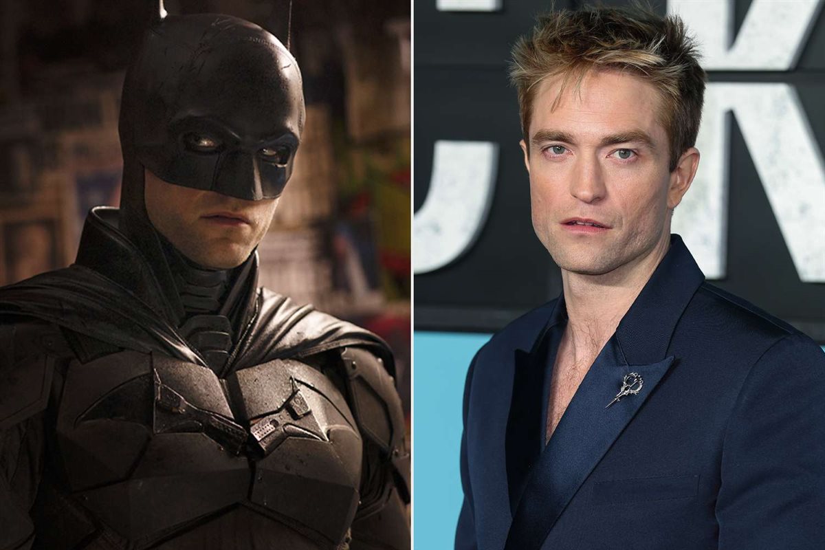روبرت باتينسون وصورته في شخصية رجل الوطواط باتمان في الفيلم الجديد The Batman Part 2